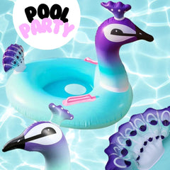 PEACOCK - AUFBLASBARER SCHWIMMRING