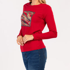 LUMA – DAMEN-LANGARMSHIRT AUS 100 % BAUMWOLLE