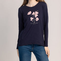 SORA – DAMEN-LANGARMSHIRT AUS 100 % BAUMWOLLE