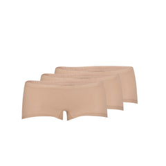 LINA - 3-TEILIGE BAUMWOLL-BOXERSHORTS FÜR DAMEN