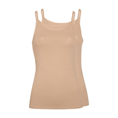 PURECOMFORT - DAMEN BAUMWOLL-TANKTOP, 2 STÜCK