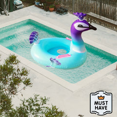 PEACOCK - AUFBLASBARER SCHWIMMRING