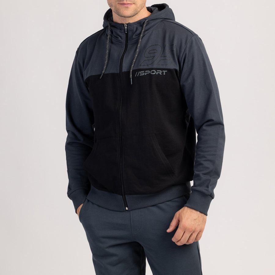 VANTOR - 100 % BAUMWOLL-HOODIE FÜR HERREN