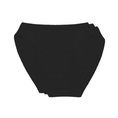 SIMPLEFIT - DAMEN-BAUMWOLLSLIPS, 3-TEILIG