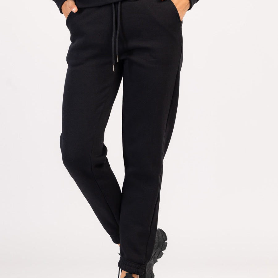 VINA - LANGE WARME DAMENHOSE AUS BAUMWOLLE FÜR SPORT UND FREIZEIT