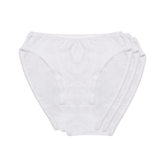 SIMPLEFIT - DAMEN-BAUMWOLLSLIPS, 3-TEILIG