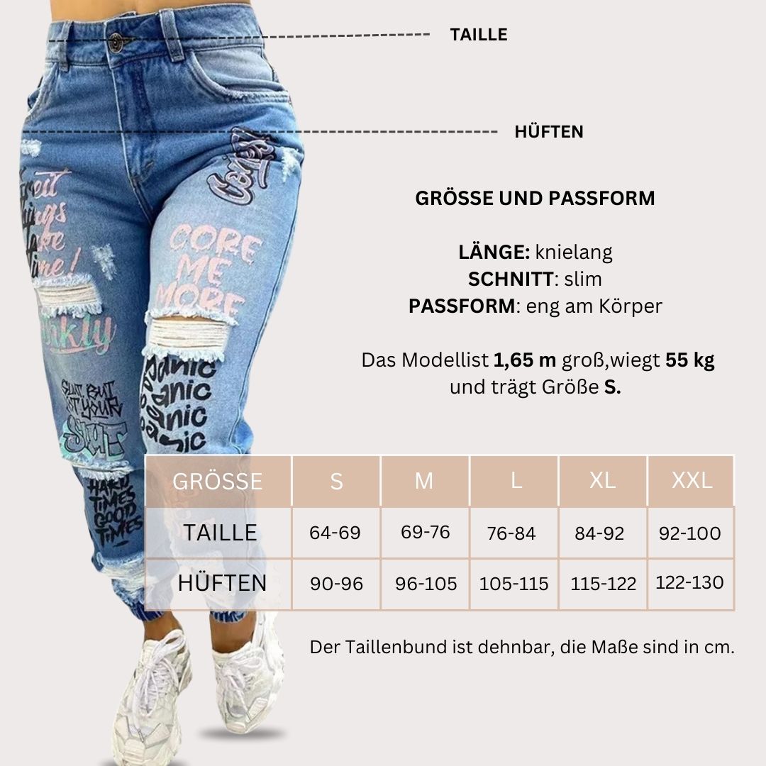 INKDENIM – MODISCHE DAMEN-HOSE