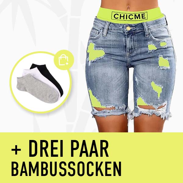 PATCHFUSION - DAMEN-SHORTS