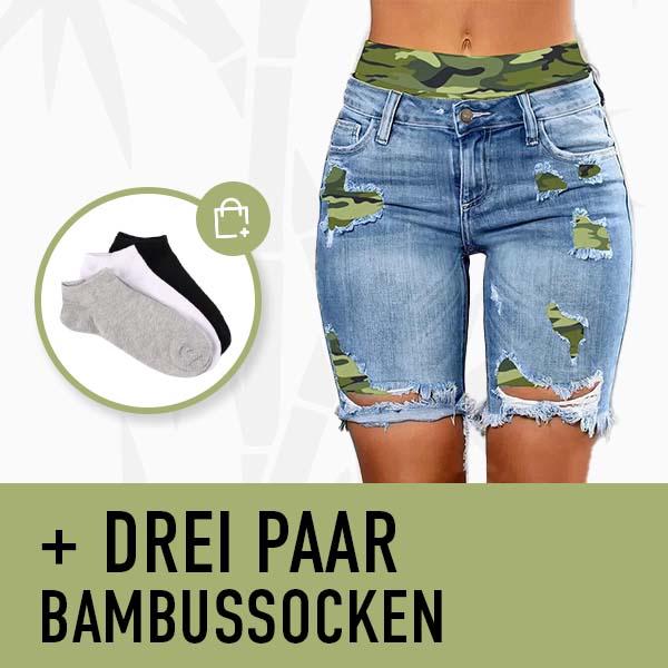 PATCHFUSION - DAMEN-SHORTS