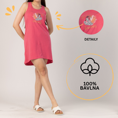 VIVASUN – SOMMERKLEID AUS 100 % BAUMWOLLE