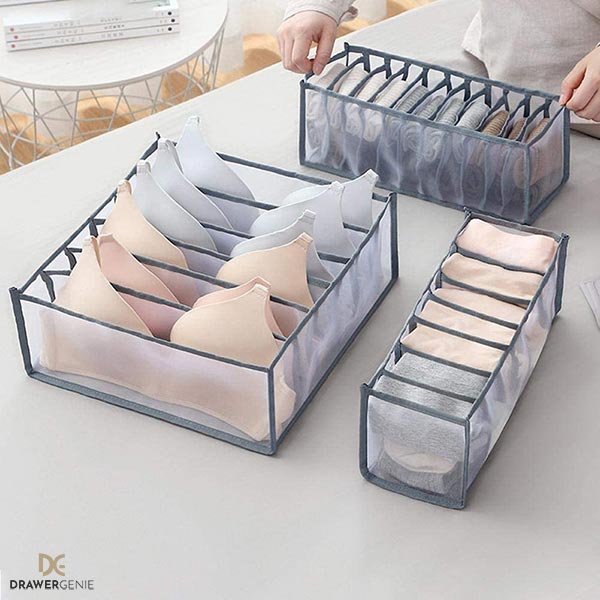 DRAWERGENIE® - 3-TEILIGER SCHRANKORGANIZER 1+1 GRATIS